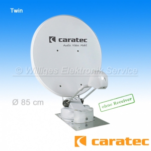 Caratec Sat-Antenne CASAT850DT, 85 cm Spiegel